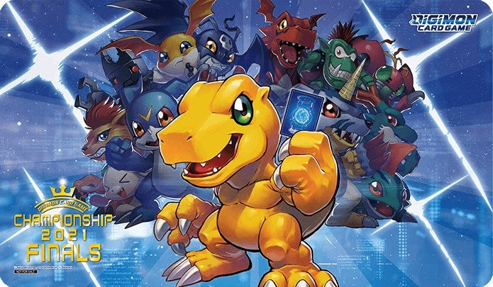 Digimon Card Game: 2021 Final Championships Participation Playmat - Playmats Sealed