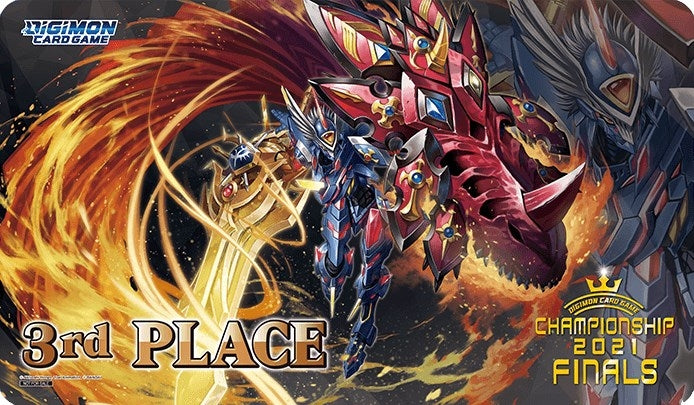 Digimon Card Game: 2021 Final Championships 3rd Place Playmat - Playmats Sealed