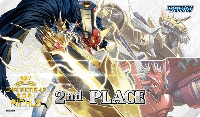 Digimon Card Game: 2021 Final Championships 2nd Place Playmat - Playmats Sealed