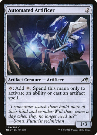 Image for Automated Artificer (239) (Kamigawa: Neon Dynasty) - Magic: The Gathering