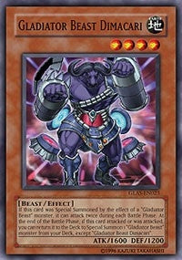 Gladiator Beast Dimacari (23) (GLAS) - YuGiOh Single