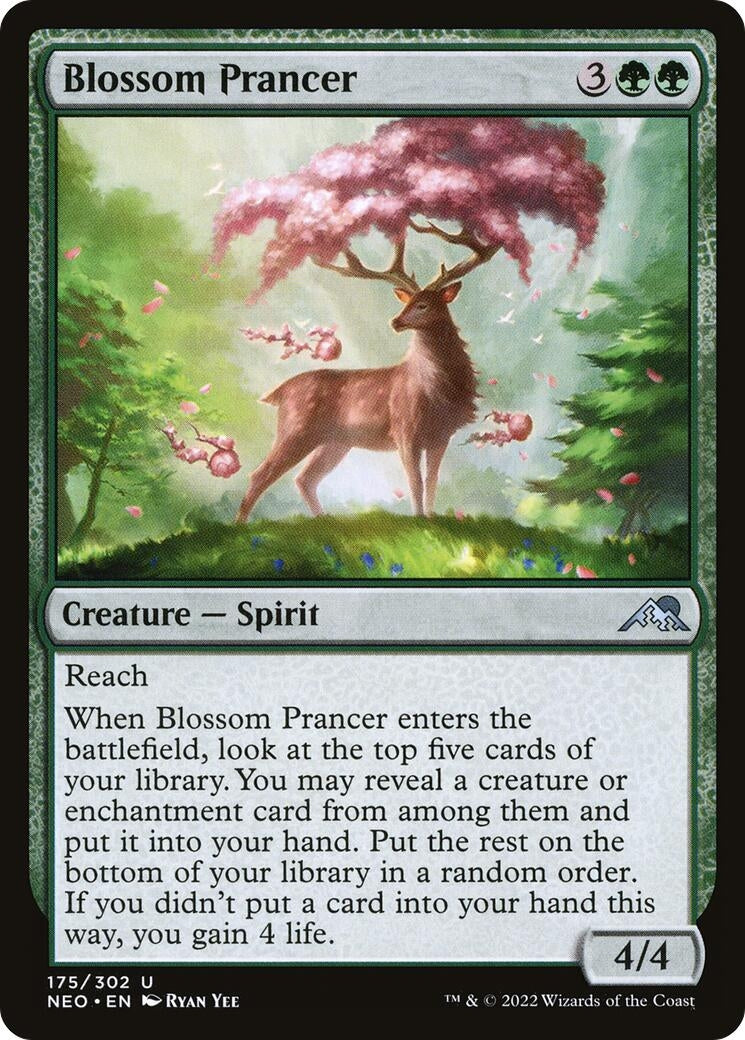 Blossom Prancer (175) [NEO] - MTG Single