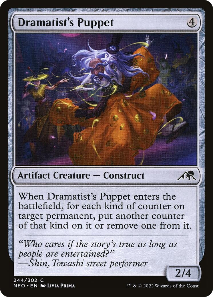 Dramatist’s Puppet (244) [NEO] - MTG Single