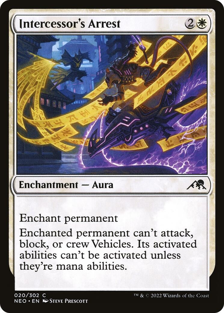 Intercessor’s Arrest (20) [NEO] - MTG Single