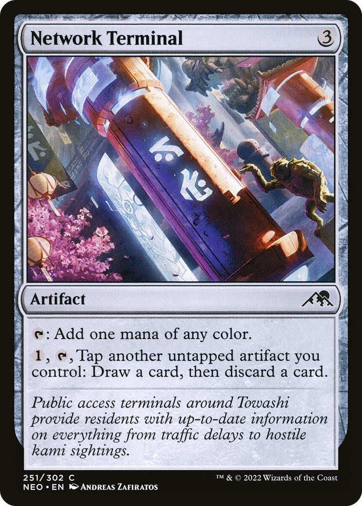 Network Terminal (251) [NEO] - MTG Single