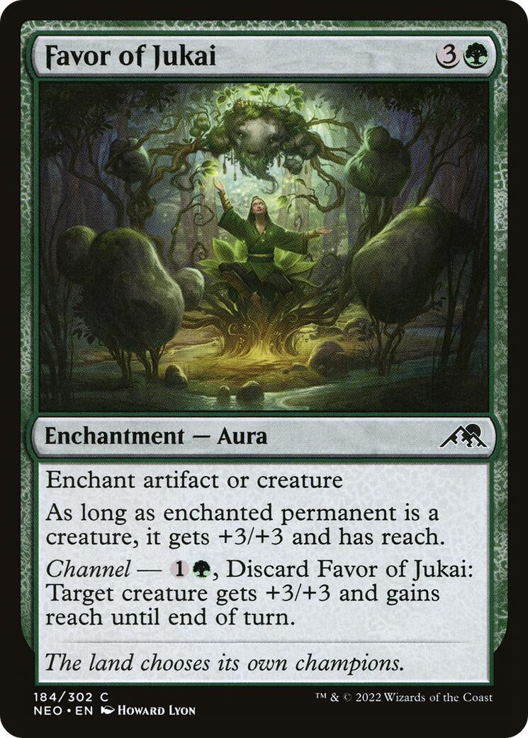 Favor of Jukai (184) [NEO] - MTG Single