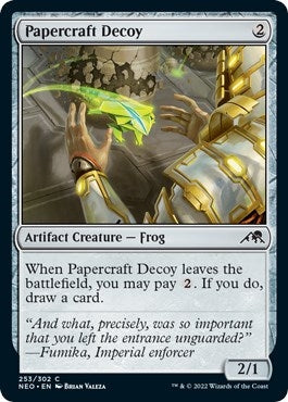 Papercraft Decoy (253) [NEO] - MTG Single