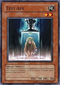 Test Ape (25) (GLAS) - YuGiOh Single