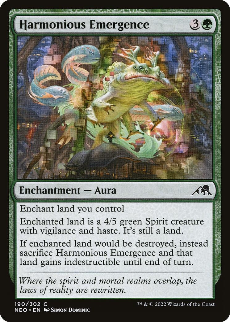Harmonious Emergence (190) [NEO] - MTG Single