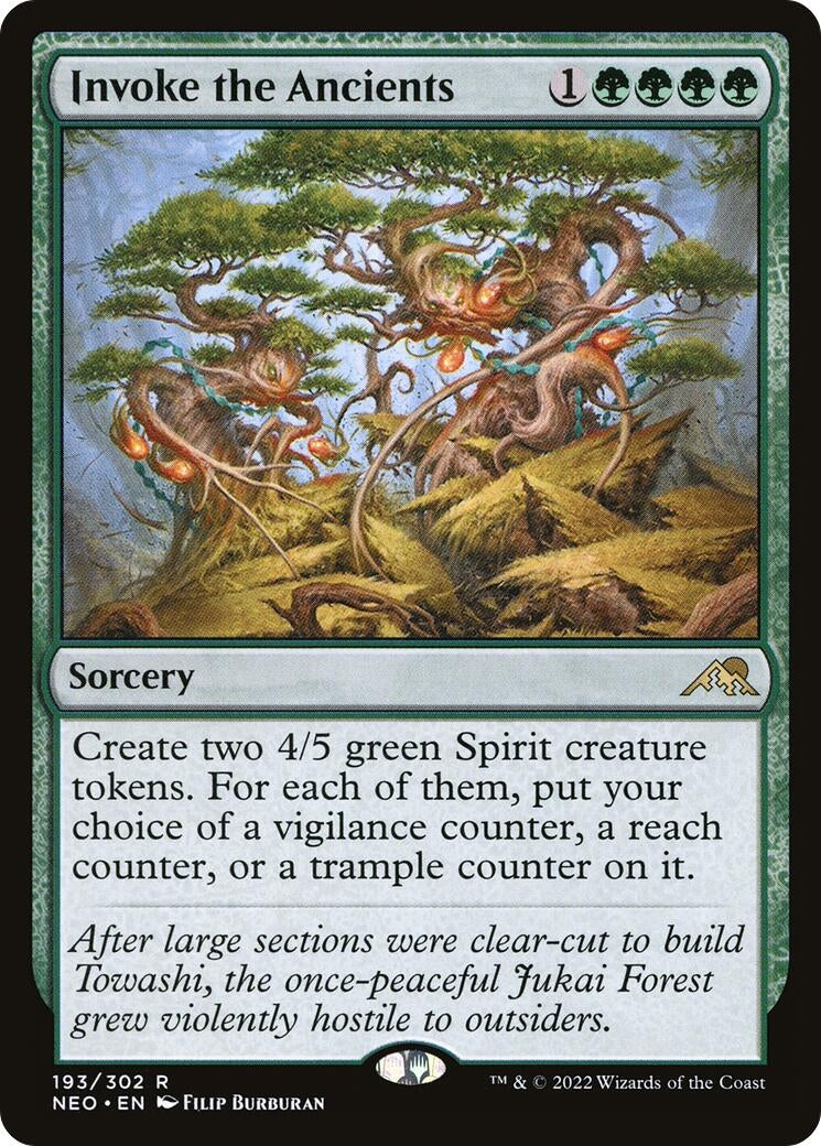 Invoke the Ancients (193) [NEO] - MTG Single