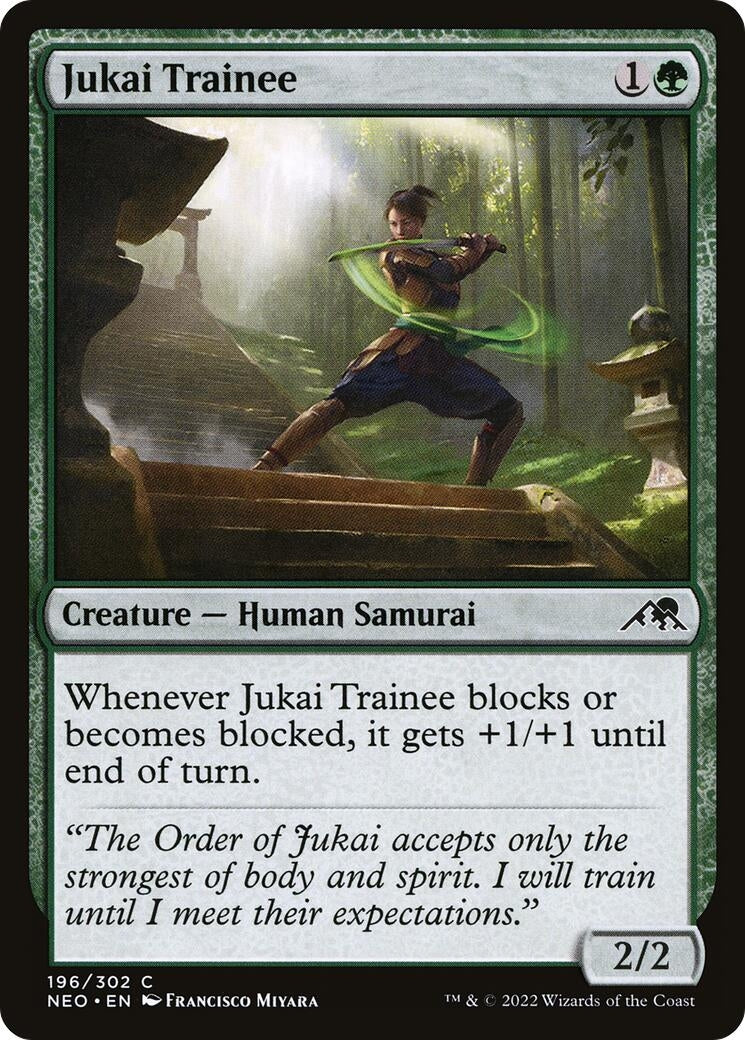 Jukai Trainee (196) [NEO] - MTG Single