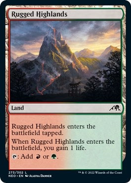 Rugged Highlands (273) [NEO] - MTG Single