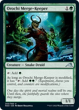 Orochi Merge-Keeper (203) [NEO] - MTG Single