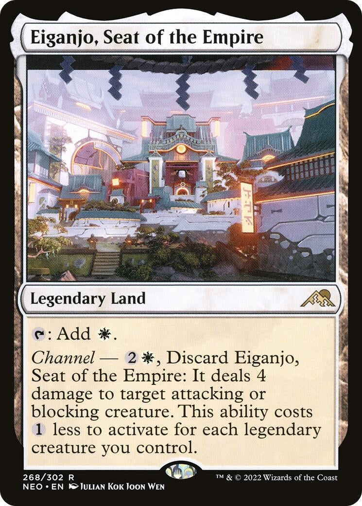 Eiganjo Seat of the Empire (268) [NEO] - MTG Single