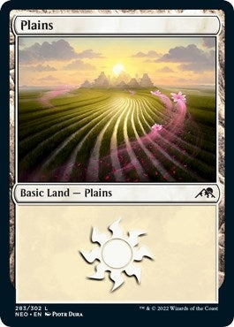 Plains (283) (283) [NEO] - MTG Single