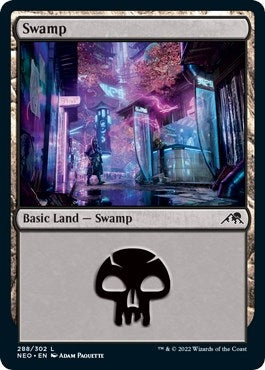 Swamp (288) (288) [NEO] - MTG Single