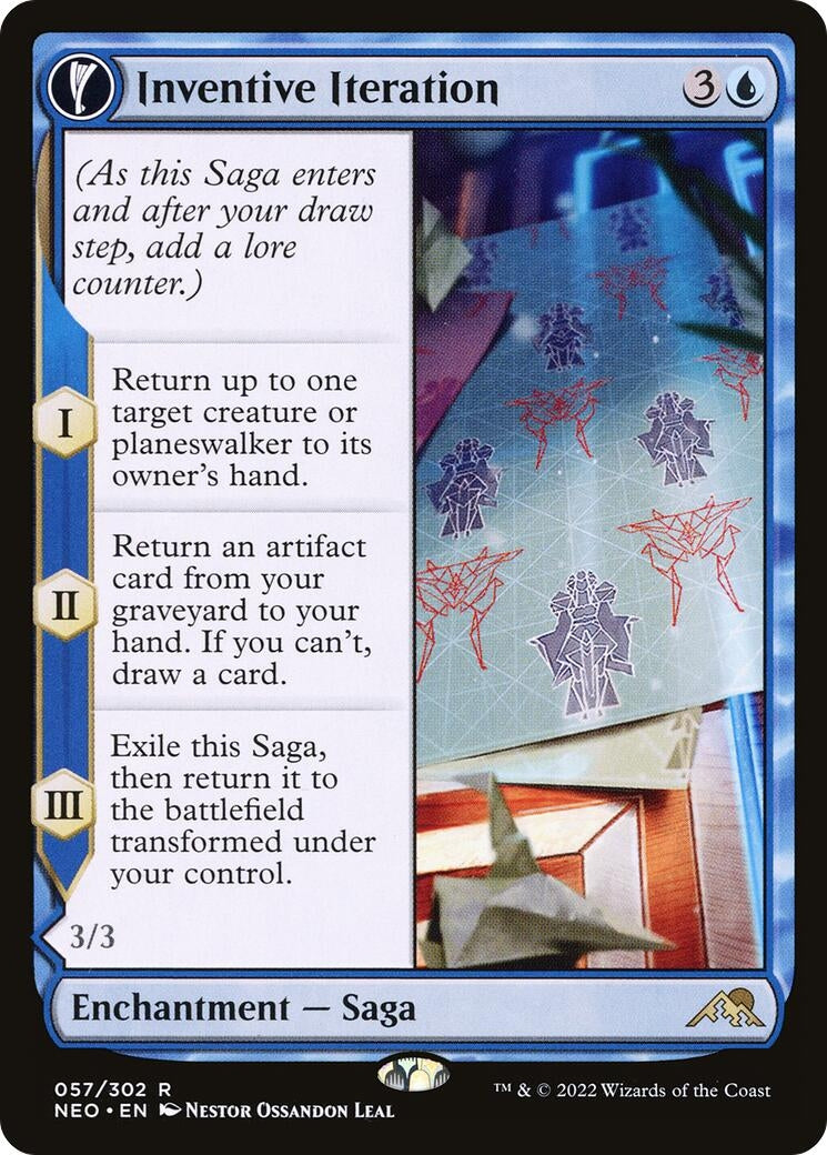 Inventive Iteration (57) [NEO] - MTG Single