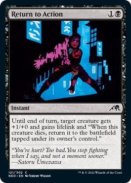 Return to Action (121) [NEO] - MTG Single