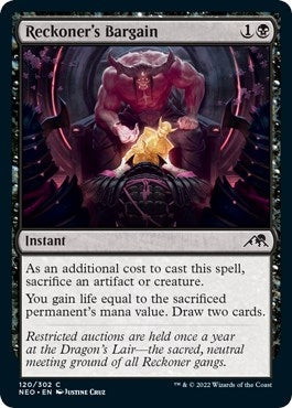 Reckoner’s Bargain (120) [NEO] - MTG Single