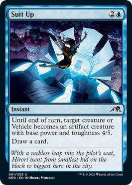 Suit Up (81) [NEO] - MTG Single