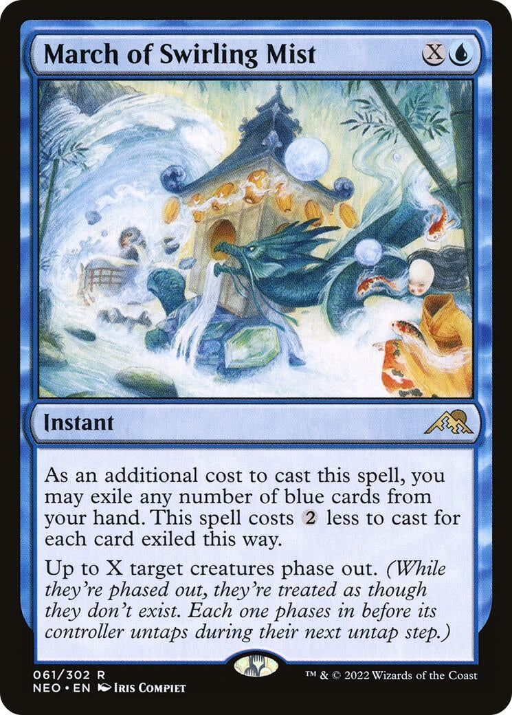 March of Swirling Mist (61) [NEO] - MTG Single