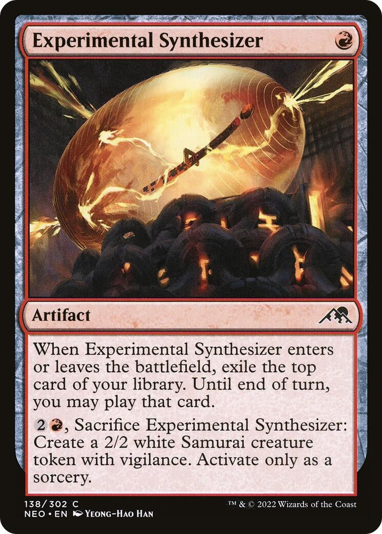 Experimental Synthesizer (138) [NEO] - MTG Single