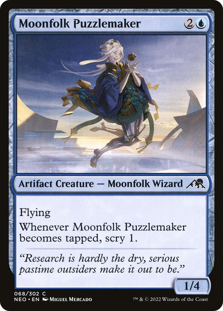 Moonfolk Puzzlemaker (68) [NEO] - MTG Single