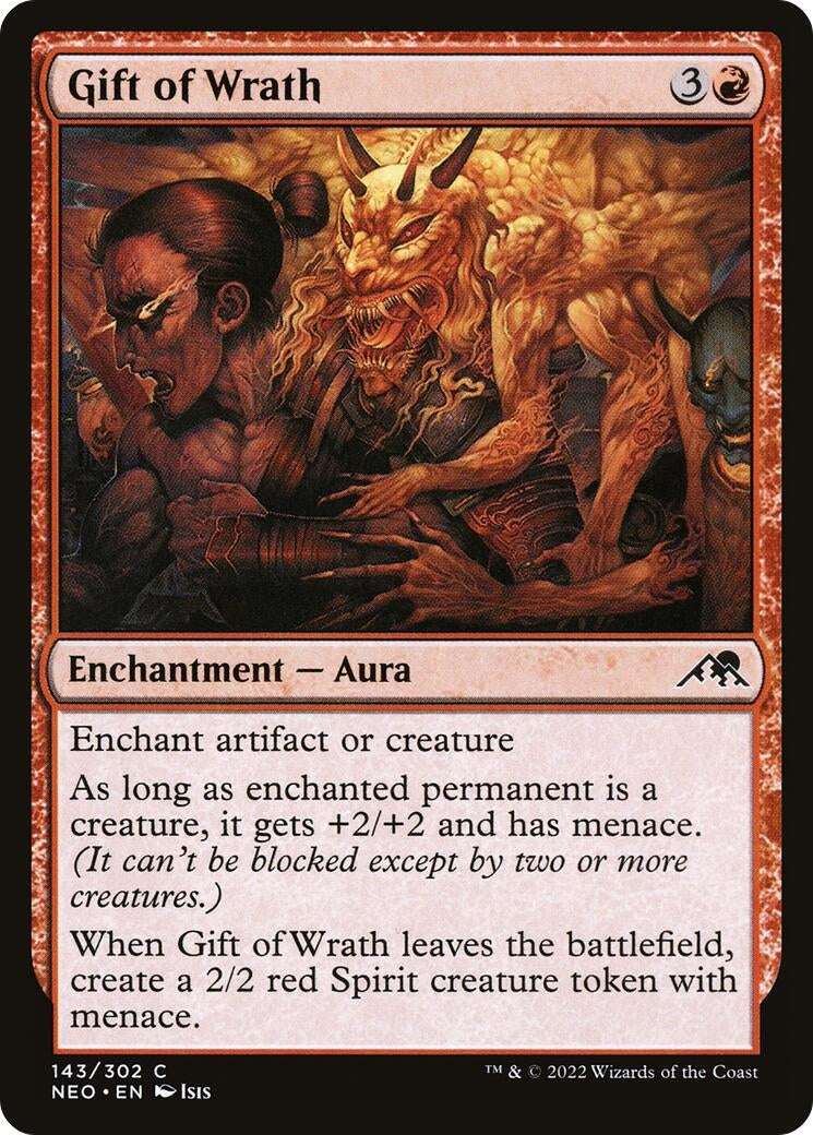 Gift of Wrath (143) [NEO] - MTG Single