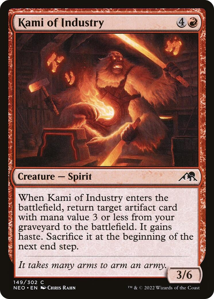 Kami of Industry (149) [NEO] - MTG Single
