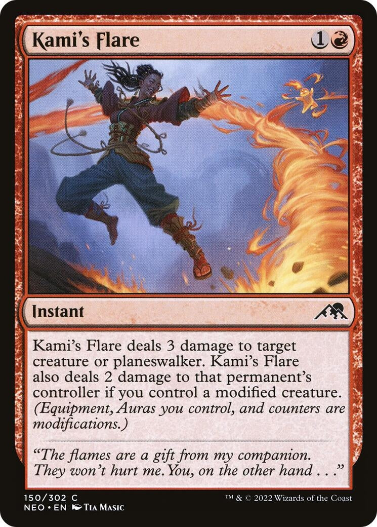 Kami’s Flare (150) [NEO] - MTG Single