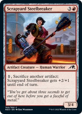 Scrapyard Steelbreaker (160) [NEO] - MTG Single