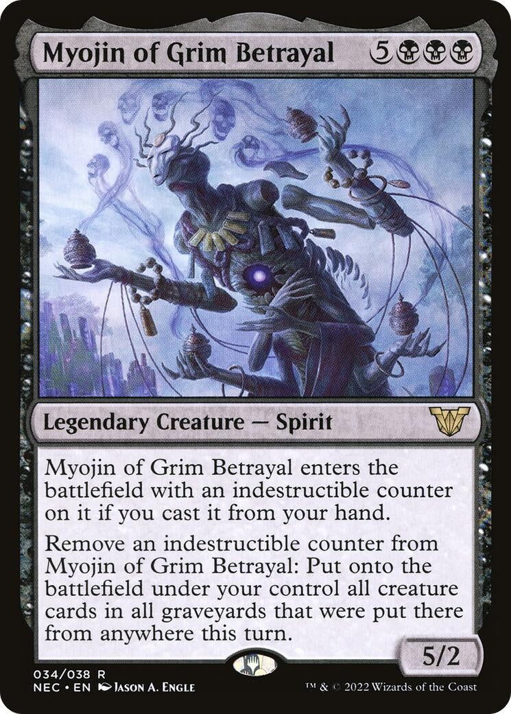 Myojin of Grim Betrayal (34) [NEC] - MTG Single