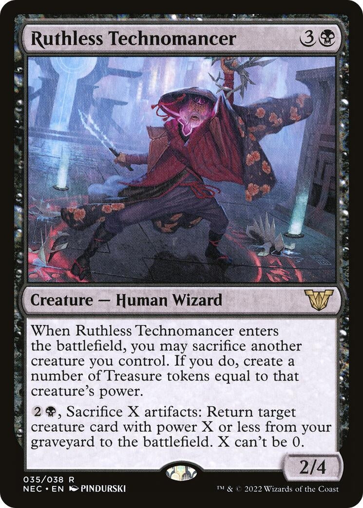 Ruthless Technomancer (35) [NEC] - MTG Single