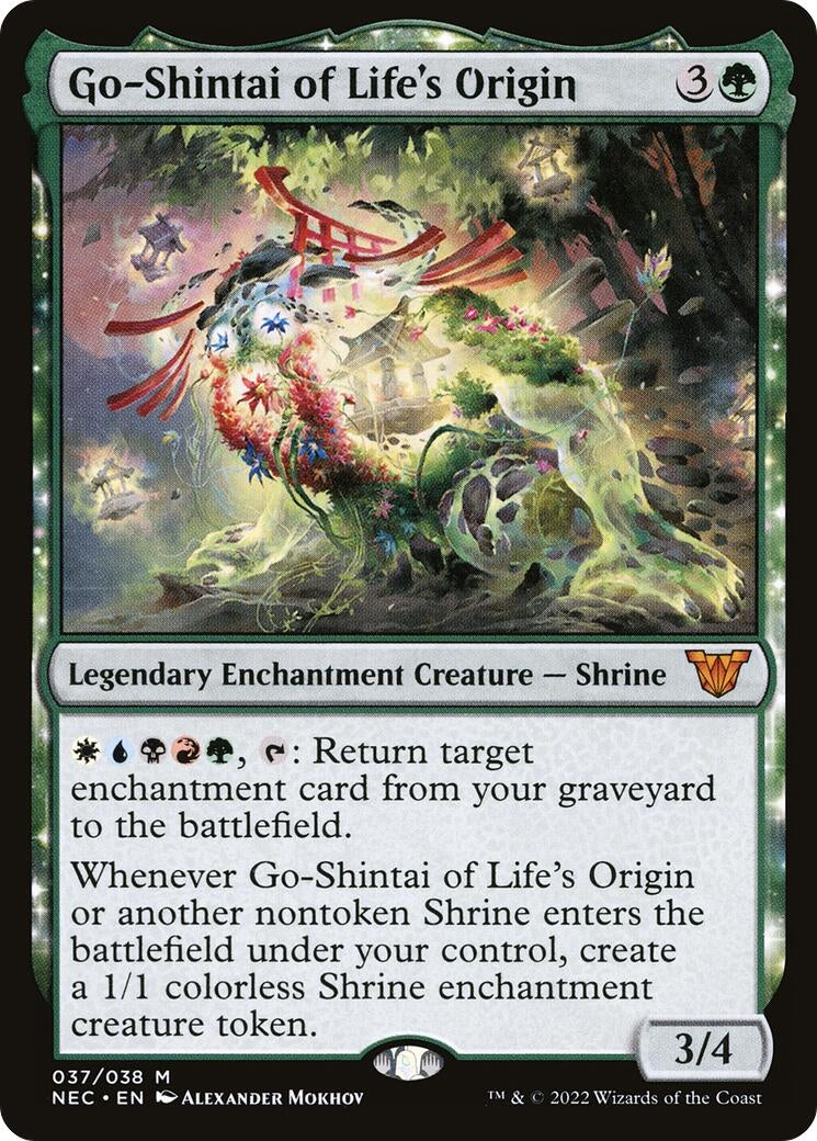 Go-Shintai of Life’s Origin (37) [NEC] - MTG Single
