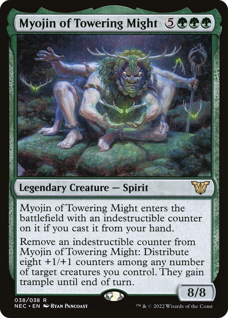 Myojin of Towering Might (38) [NEC] - MTG Single