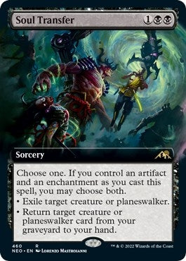Soul Transfer (Extended Art) (460) [NEO] - MTG Single