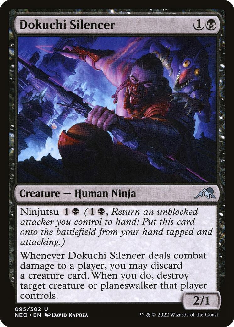 Dokuchi Silencer (95) [NEO] - MTG Single