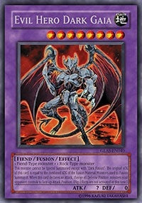 Evil Hero Dark Gaia (40) (GLAS) - YuGiOh Single