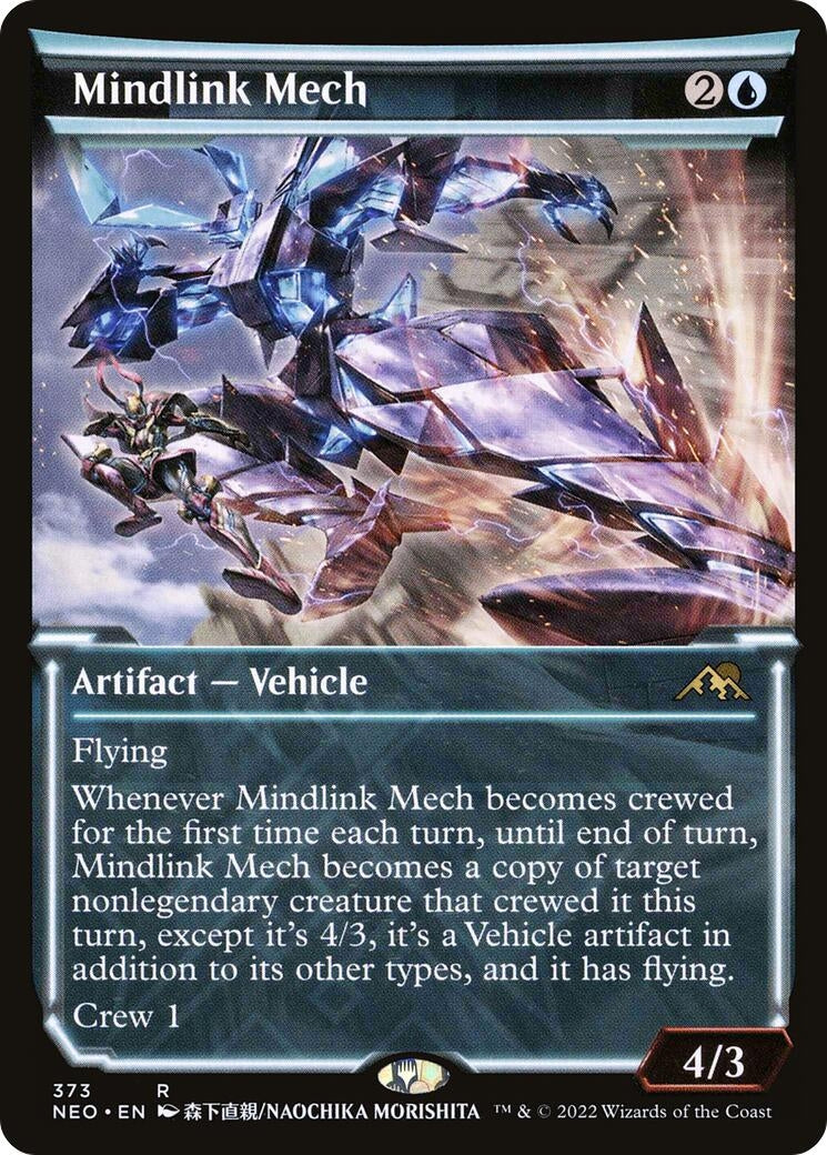 Mindlink Mech (Showcase) (373) [NEO] - MTG Single