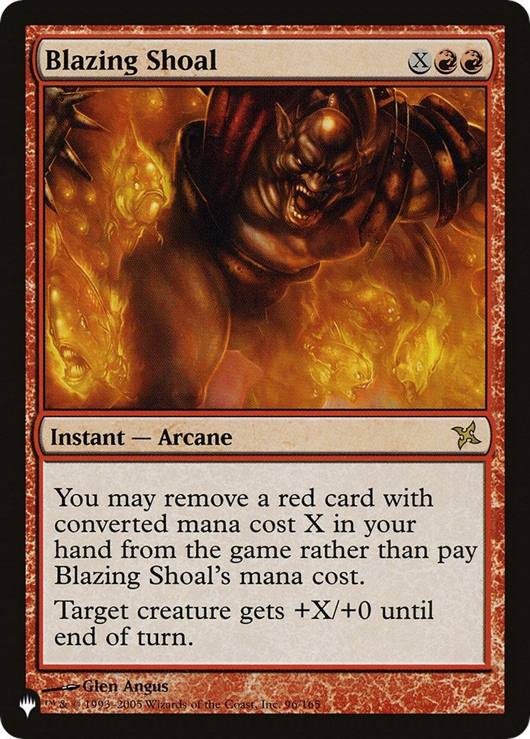 Blazing Shoal (96) [LIST] - MTG Single