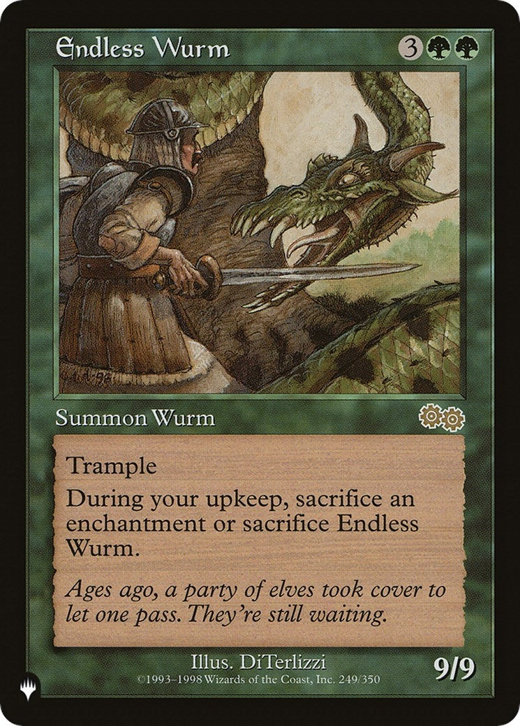 Endless Wurm (249) [LIST] - MTG Single