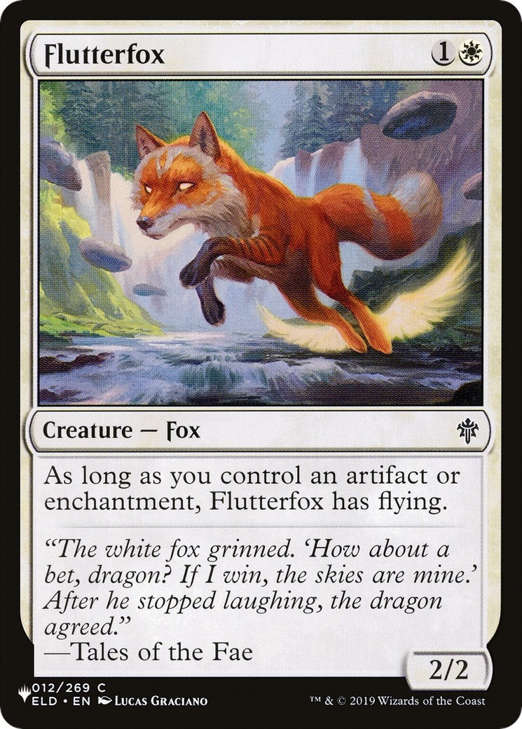 Flutterfox (12) [LIST] - MTG Single