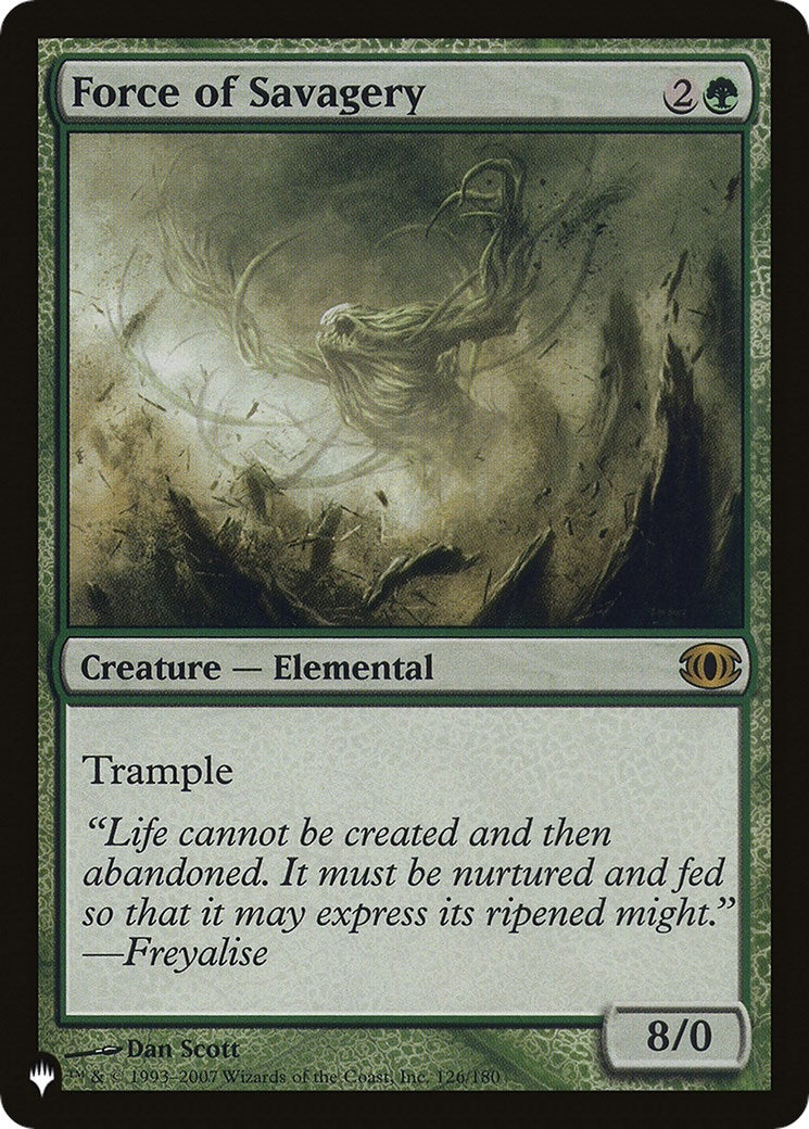 Force of Savagery (126) [LIST] - MTG Single
