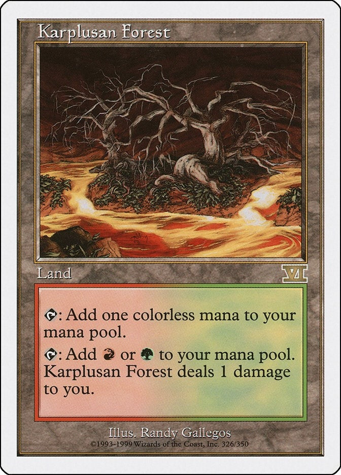 Karplusan Forest (326) [6ED] - MTG Single