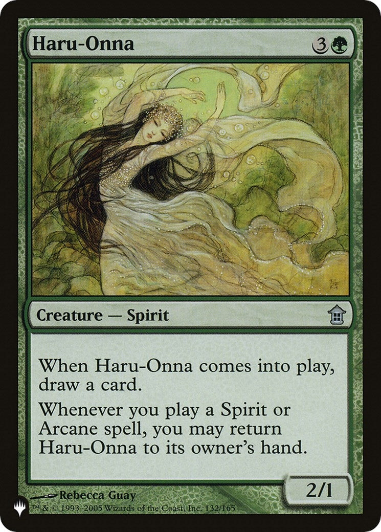 Haru-Onna (132) [LIST] - MTG Single