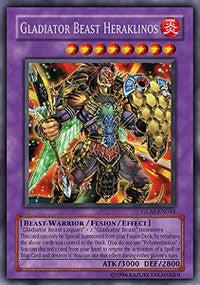 Gladiator Beast Heraklinos (44) (GLAS) - YuGiOh Single