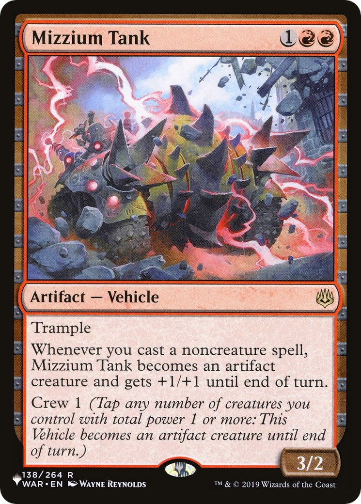 Mizzium Tank (138) [LIST] - MTG Single