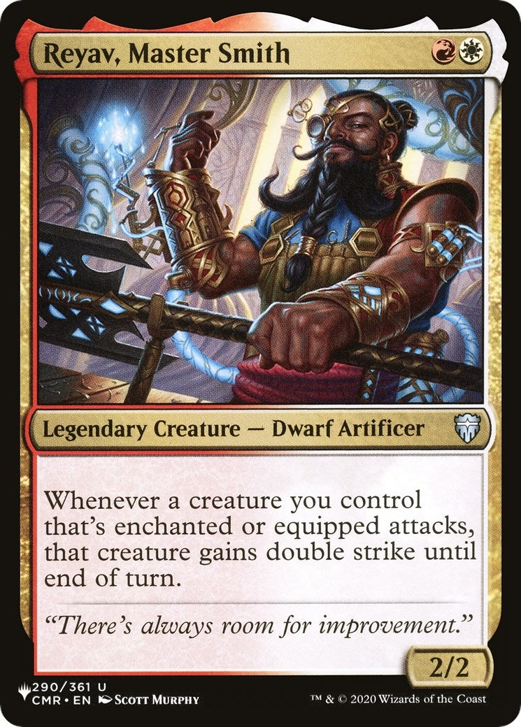 Reyav Master Smith (290) [LIST] - MTG Single