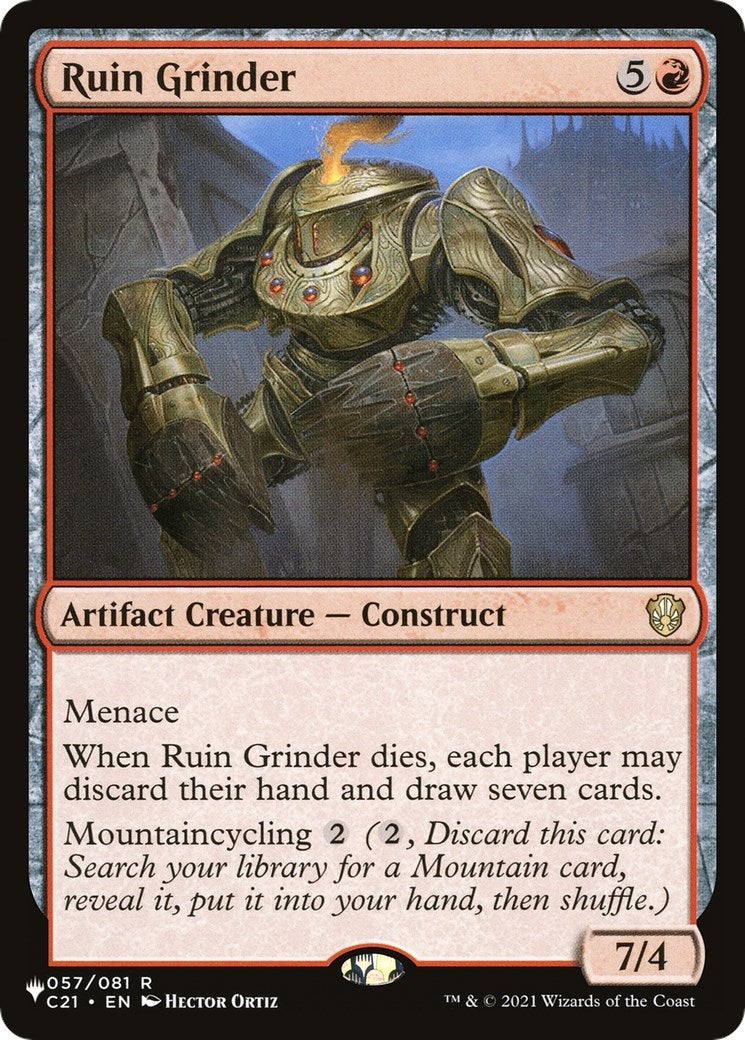 Ruin Grinder (57) [LIST] - MTG Single