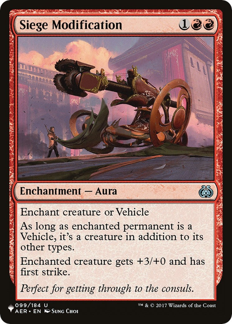 Siege Modification (99) [LIST] - MTG Single